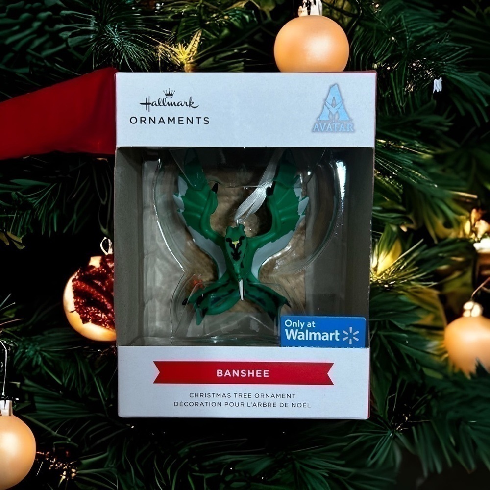 Avatar Banshee Christmas Ornament NEW Hallmark Walmart Exclusive Green